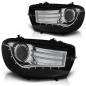 Preview: Scheinwerfer LED Tagfahrlicht Optik für VW Scirocco 3 Bj. 08-14 Schwarz